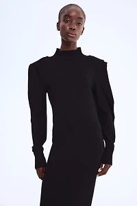 Fine-Knit Maxi Dress