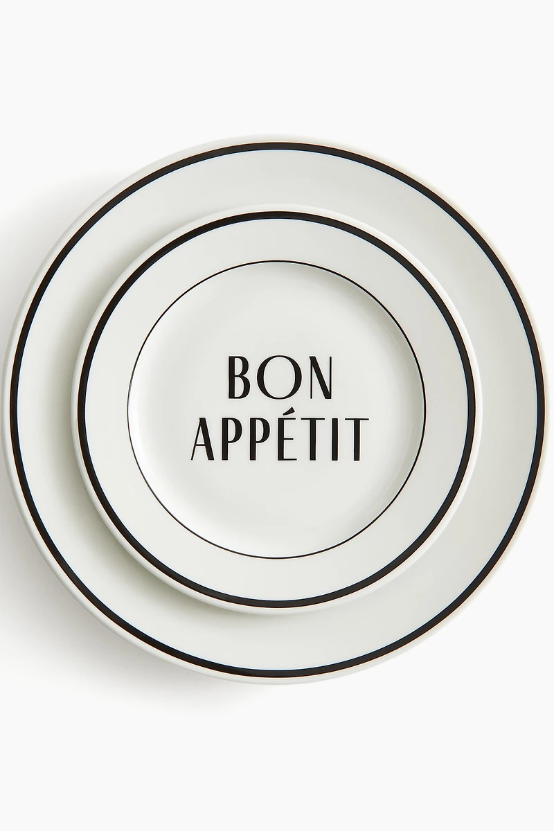 Medium-Sized Porcelain Plate