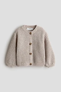 Chenille-Knit Cardigan