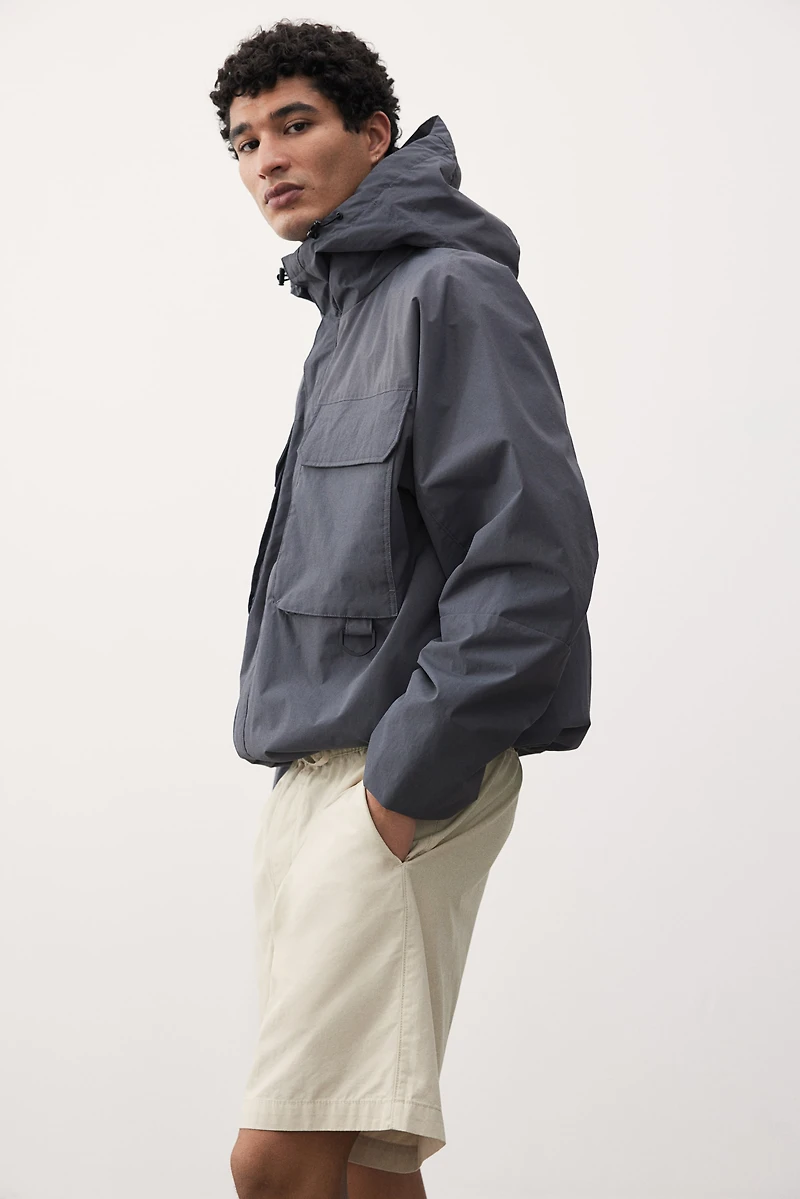 Regular-Fit Canvas Shorts