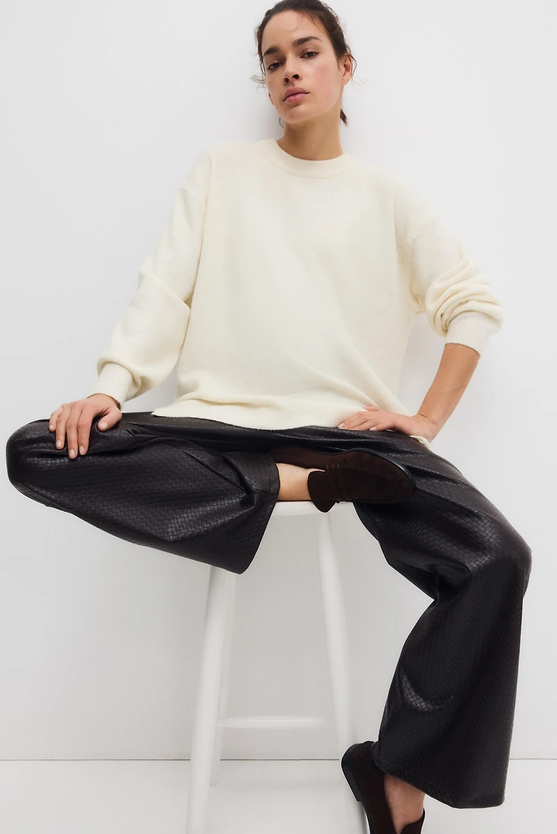 Chandail MAMA avec fentes latérales au bas