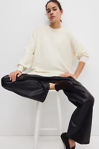 Chandail MAMA avec fentes latérales au bas