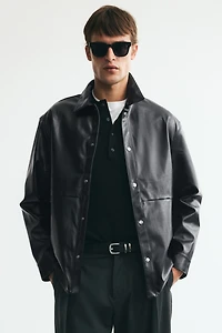 Coated Overshirt