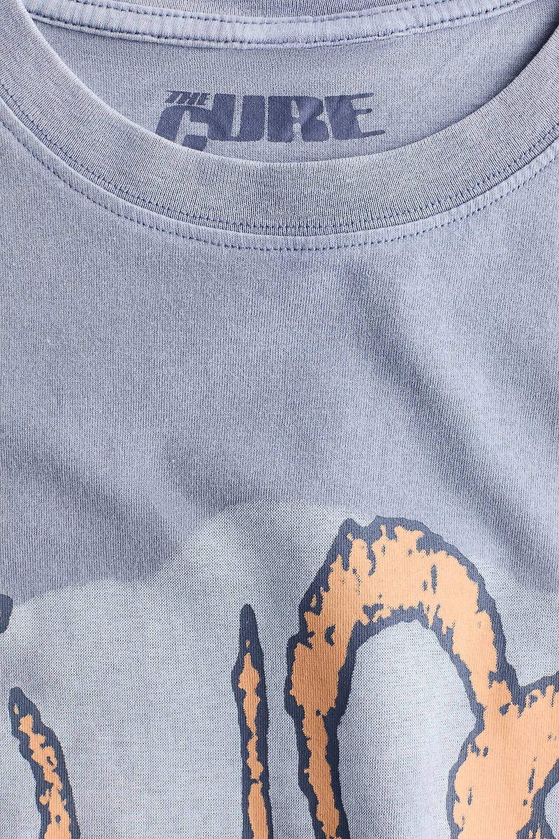 Oversized T-Shirt with Printed Motif