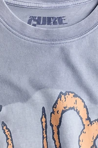 Oversized T-Shirt with Printed Motif