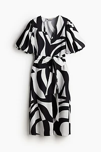Tie-Belt Dress