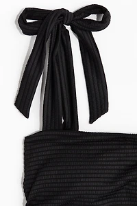 Padded Tie-Strap Bikini Top