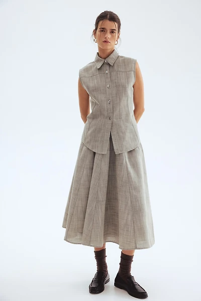 Chemise sans manches