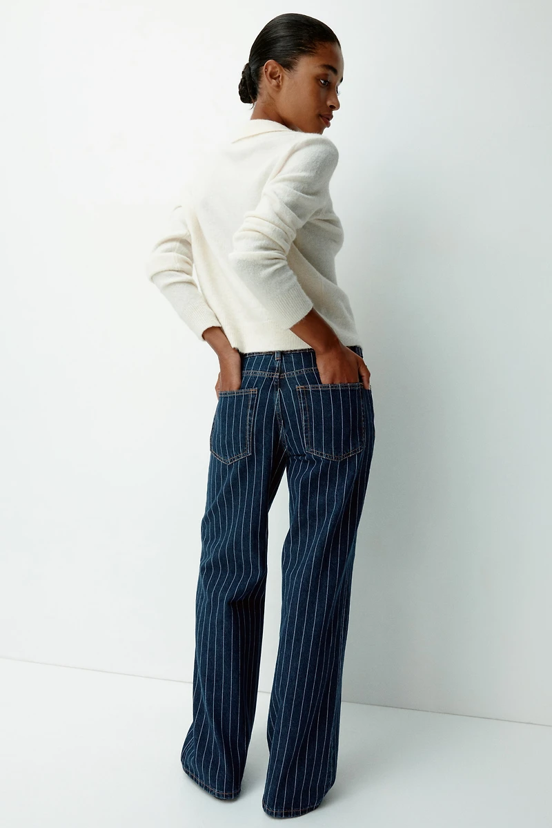 Bleecker High Rise Wide Leg Jeans
