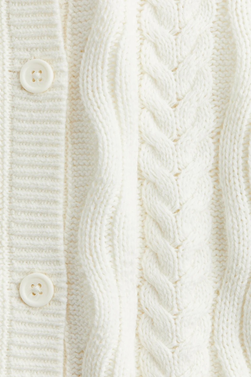 Gilet en tricot torsadé