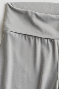 Wide-Leg Jersey Pants