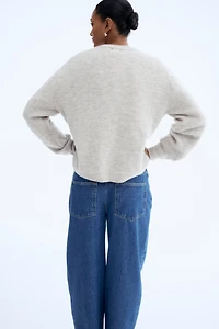 Rib-Knit Sweater