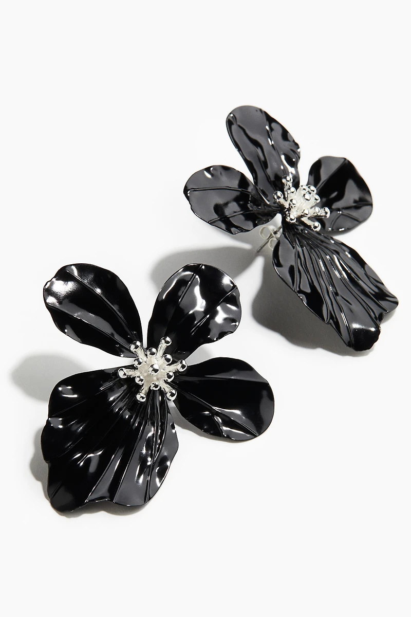Flower earrings