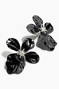 Flower earrings