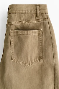 Barrel Regular Waist Jeans