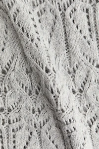 Chandail en tricot pointelle