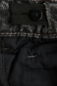 Tapered Cotton-blend Jeans