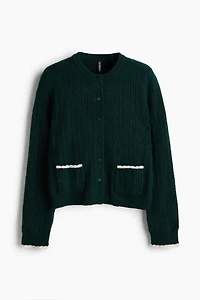 Cable-Knit Cardigan