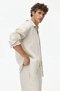 Relaxed-Fit Linen Shirt