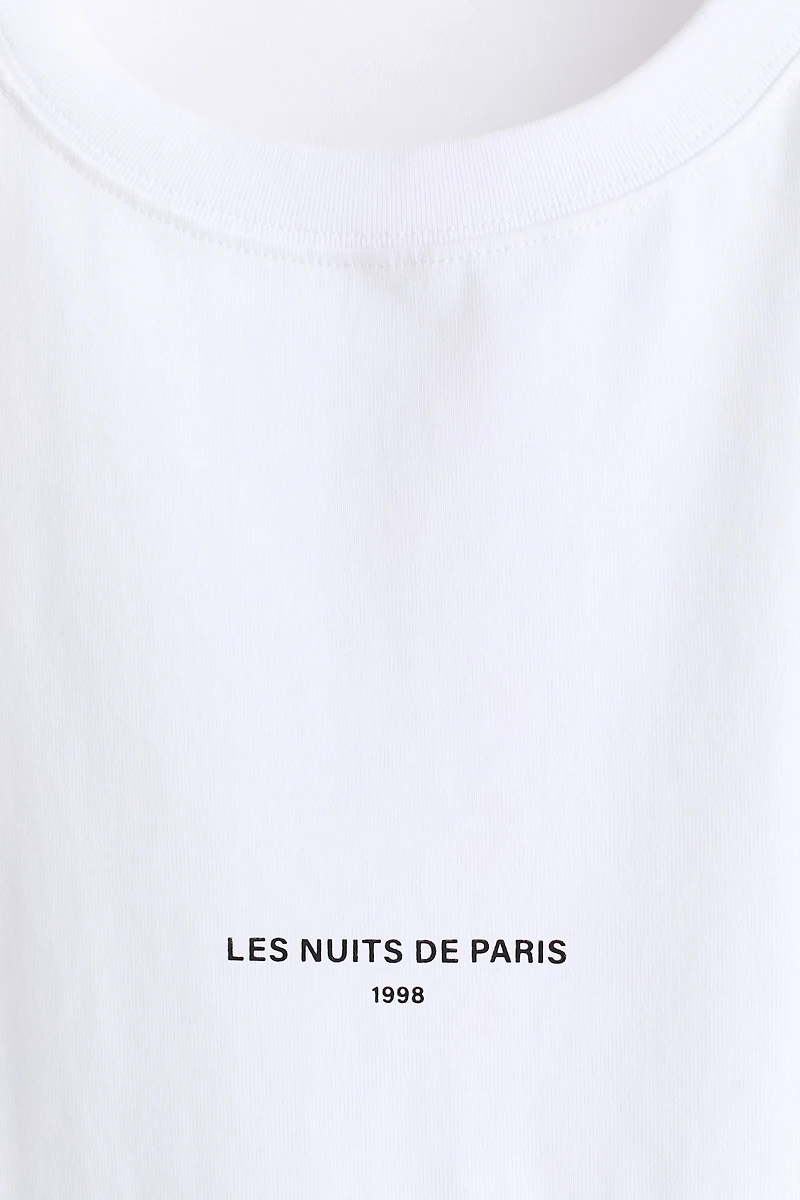 Haut ample en jersey