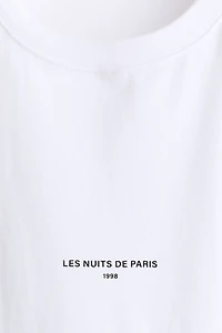 Haut ample en jersey