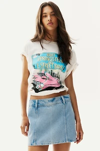 Denim Mini Skirt