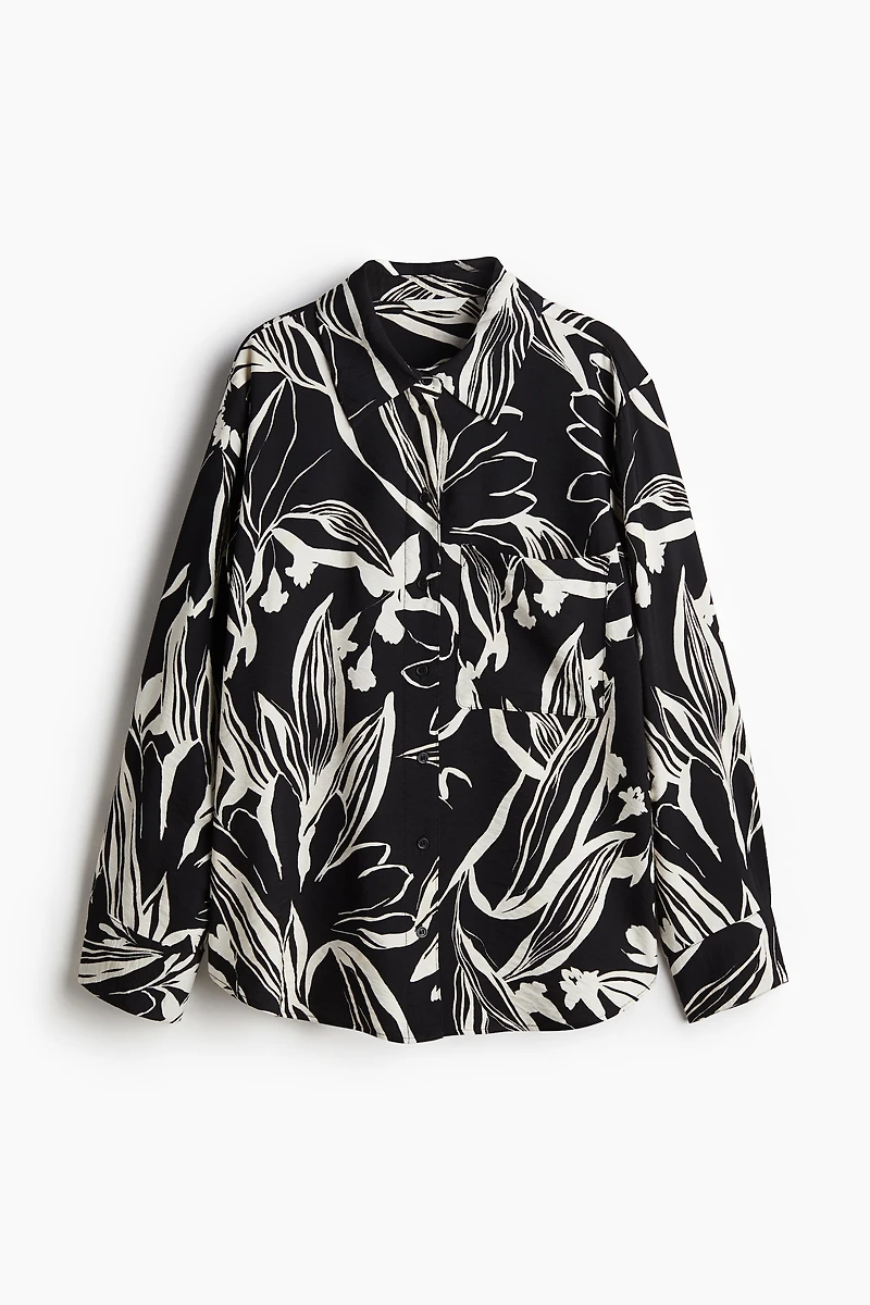 Viscose-Blend Shirt
