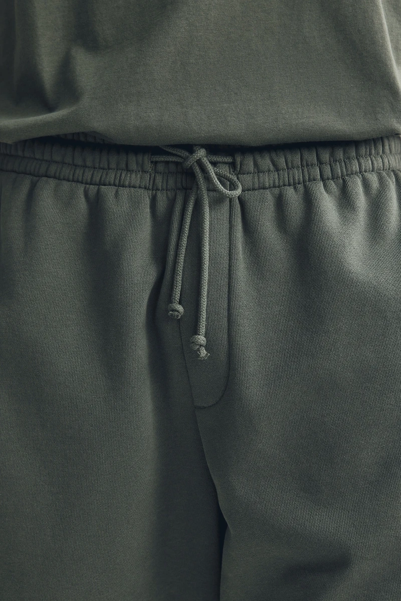 Relaxed-Fit Cotton Shorts
