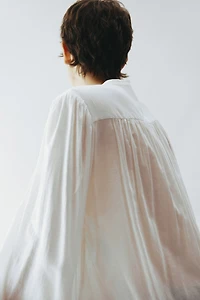 Blouse with Pintucks