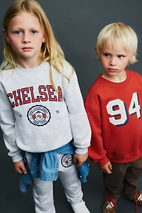 Printed Brushed-Inside Sweatshirt