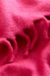 Wool-blend Throw