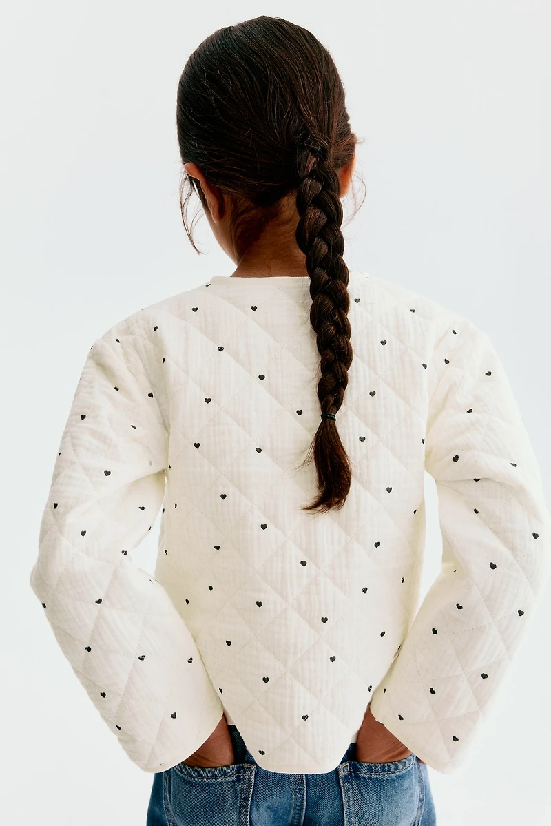 Quilted Muslin Jacket