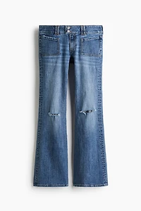 Flared Low Jeans