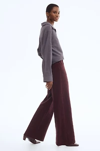 Pantalon en bouclé