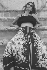 Voluminous Maxi Skirt