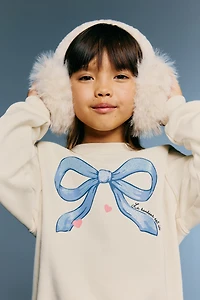 Printed Brushed-Inside Sweatshirt