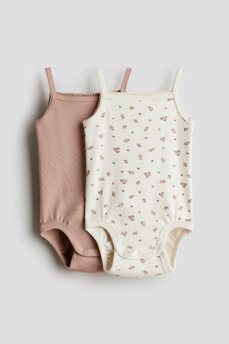 2-pack Pima Cotton Jersey Bodysuits
