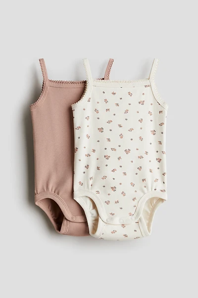 2-pack Pima Cotton Jersey Bodysuits