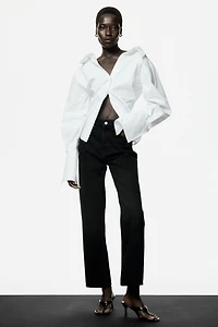 Straight High Waist Ankle Jeans