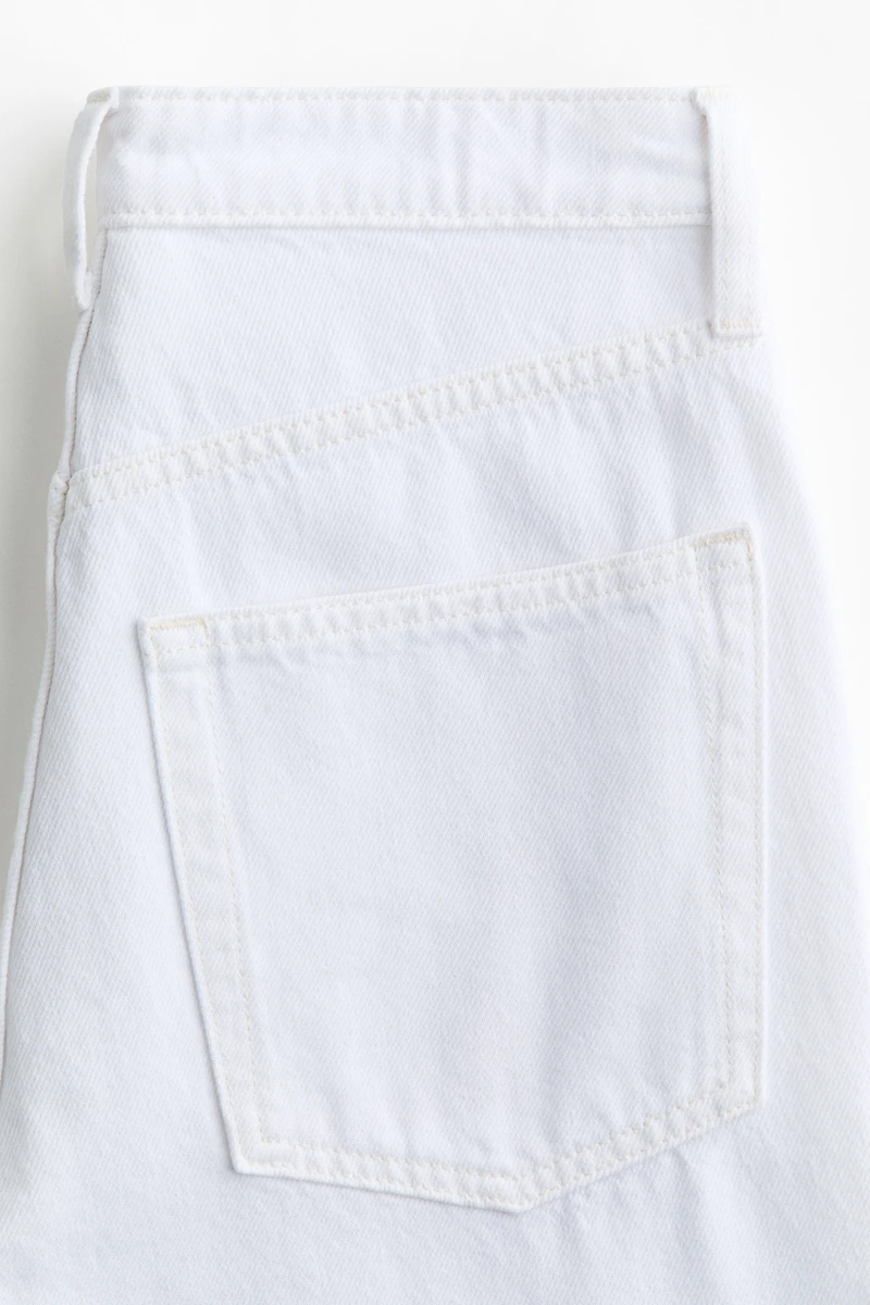 Jean large taille haute