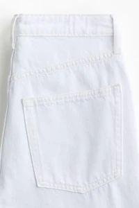 Jean large taille haute