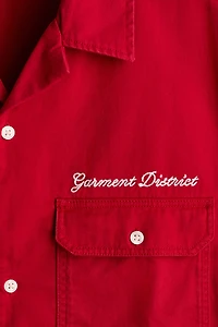 Relaxed-Fit Short-Sleeved Utility Shirt