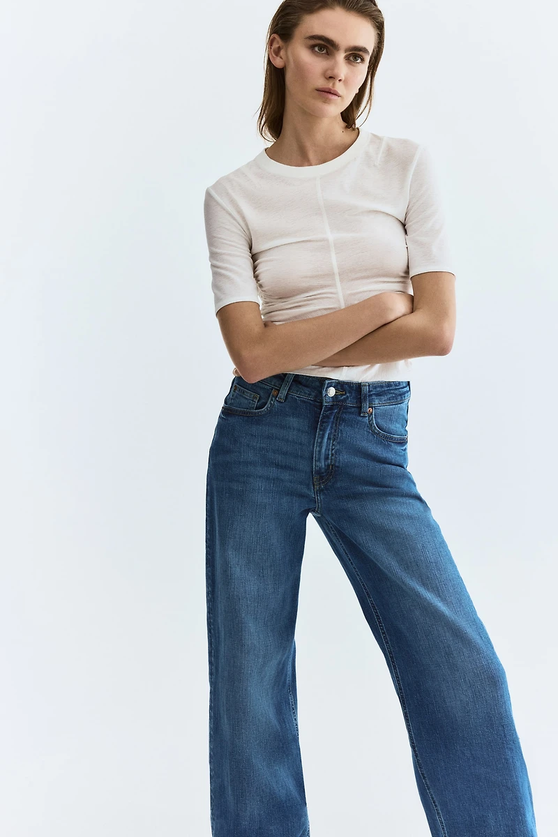 Wide High Waist Jeans