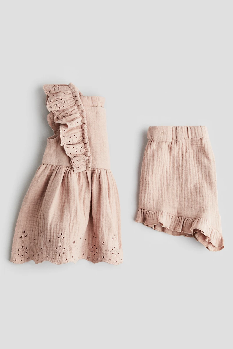 2-Piece Cotton Muslin Set