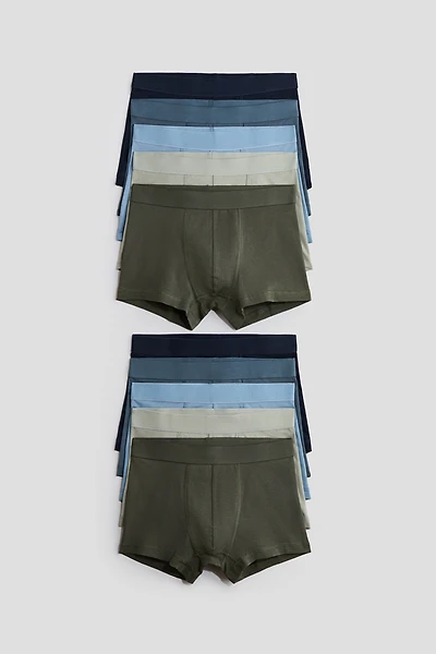 10-Pack Cotton Boxer Briefs