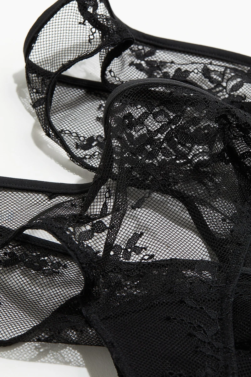 2-pack Lace Brazilian Briefs