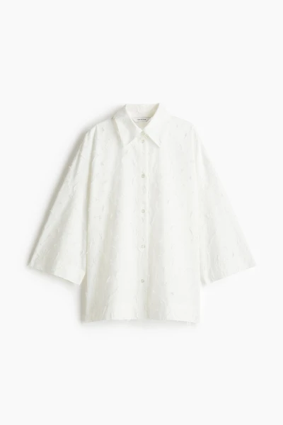 Chemise grande taille à franges