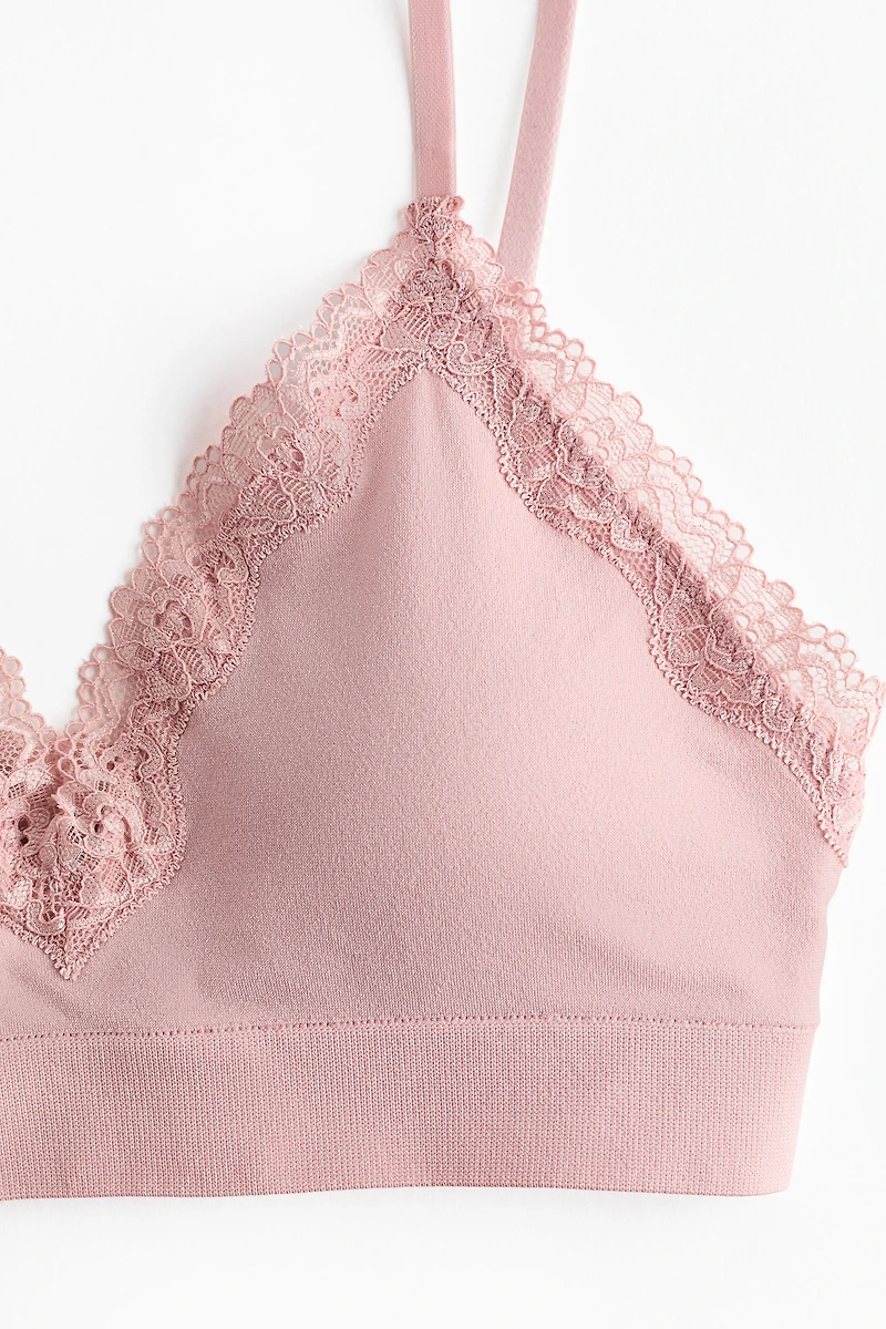 Seamless Padded Soft-Cup Bra