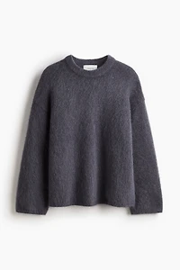 Oversized Mohair-Blend Sweater