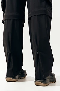 Barrel-Leg Convertible Pants